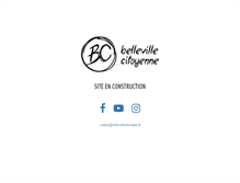 Tablet Screenshot of bellevillecitoyenne.fr